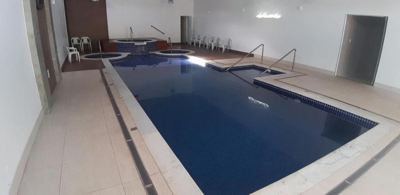 Flat No Apart-Hotel Cavalinho Branco Com Piscina Aquecida 1D8 Águas de Lindóia Kültér fotó